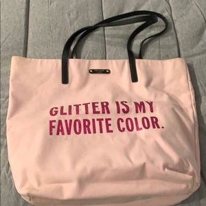 Kate Spade Glitter is my favorite color tote